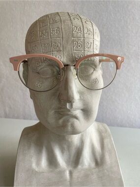 Eyebuydirect Anabel Eyeglasses Frames Only Pink Acetate and Metal Full Rim